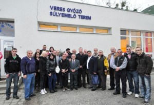 Ceremony in Tatabanya